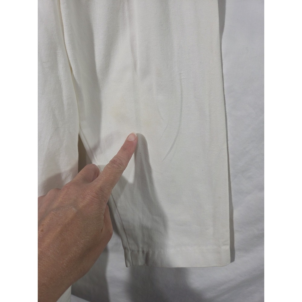90s City Girl Sport Blazer Gold Embroidery Trim Sz 12 Nautical Coastal Grandma - Picture 8 of 12